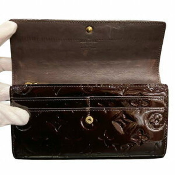 Louis Vuitton Sarah Bifold Vernis Portefeuille Wallet Long - Picture 1 of 8